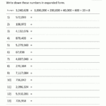 Place Value Worksheet   Up To 10 Million In Free Printable Place Value Worksheets
