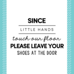 Please Remove Your Shoes Print – Let&<h2>039;S Diy It All – With Kritsyn Regarding Free Printable Remove Your Shoes Sign