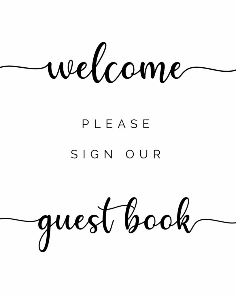Please Sign Our Guestbook Free Printable Tulamama For Please Sign Our Guestbook Free Printable Please Sign Our Guestbook Free Printable Tulamama For Please Sign Our Guestbook Free Printable