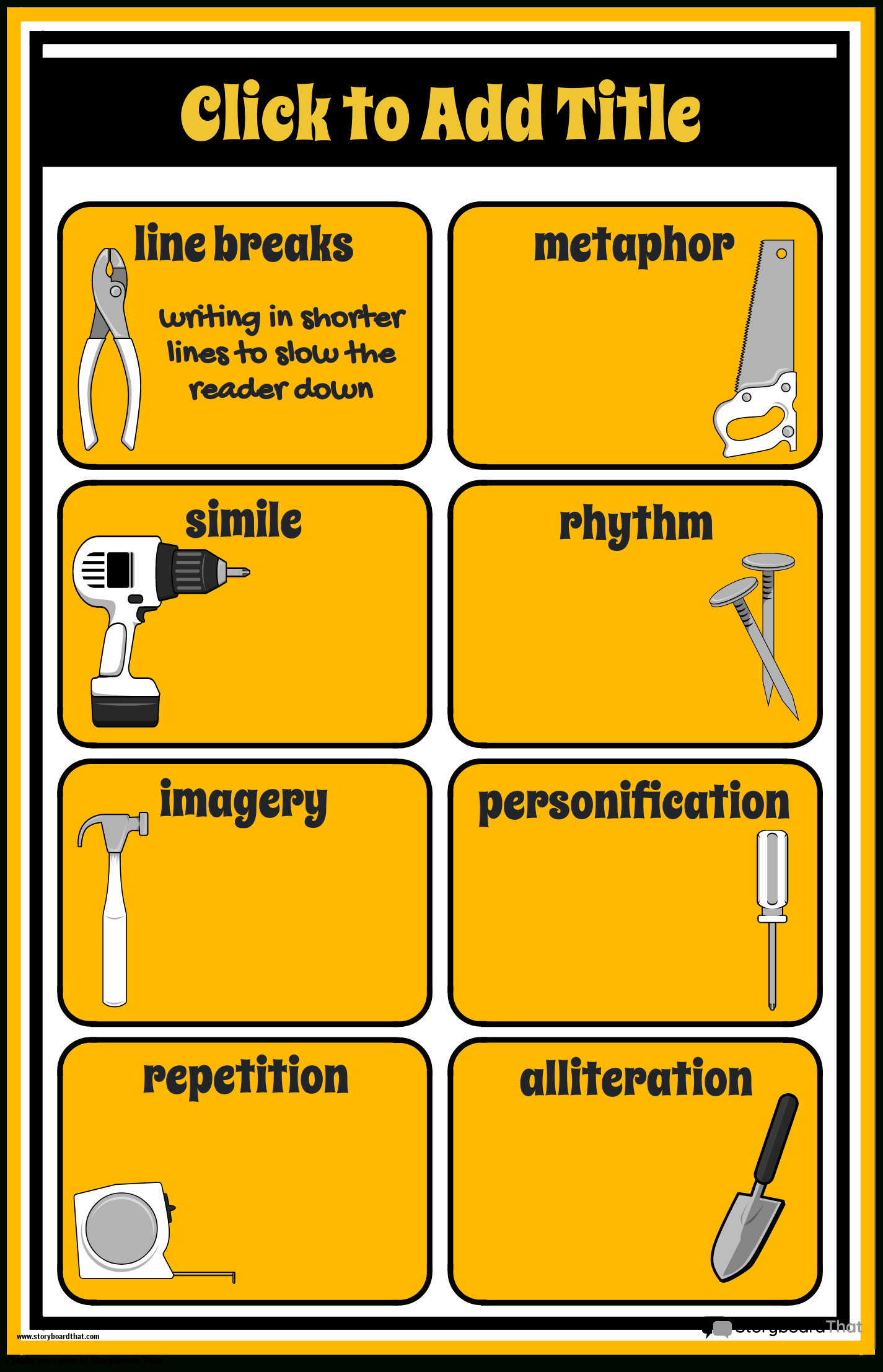 Poetry Posters: Free Templates From Storyboard That pertaining to Free Printable Poetry Posters