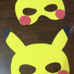 Pokémon Pikachu Mask   Made Out Of Foam Pertaining To Free Printable Pokemon Masks
