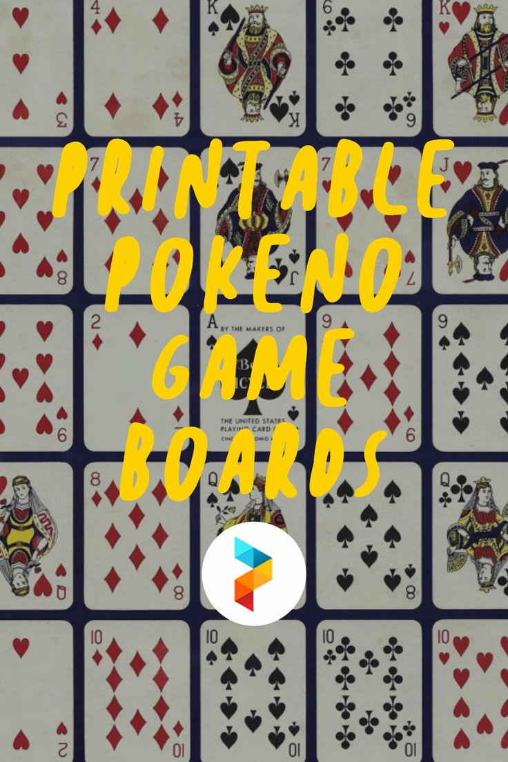 Pokeno Game Boards - 10 Free Pdf Printables | Printablee with Free Printable Pokeno Game Cards