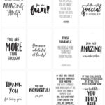 Positive Affirmations {Print And Share With Friends} | Skip To My Lou Intended For Free Printable Positive Affirmation Cards