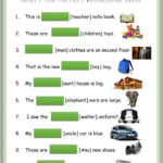 Possessive Nouns Worksheets | Writing Singular Possessive Nouns Within Free Printable Possessive Nouns Worksheets