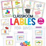Preschool Classroom Printables & Charts   Preschool Mom In Free Printable Classroom Labels For Preschoolers