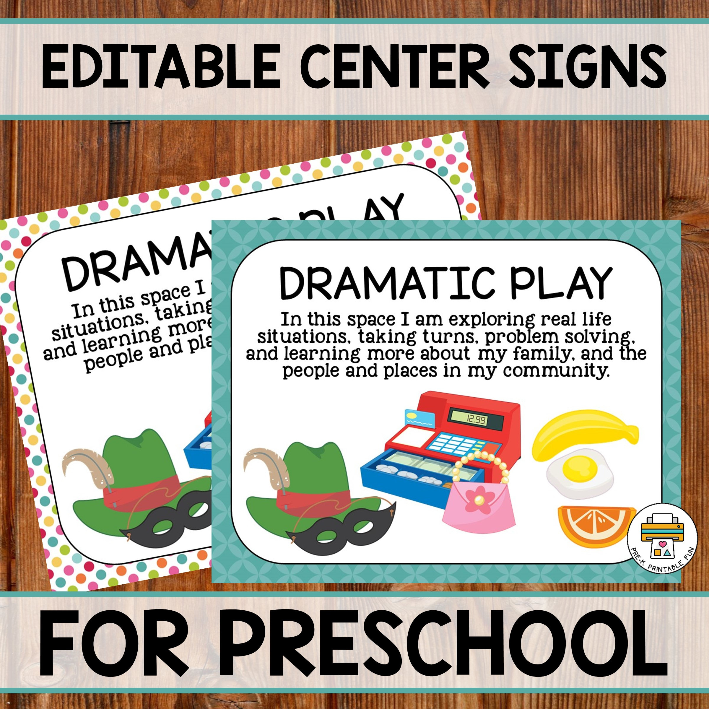 Preschool Learning Center Signs Editable with regard to Free Printable Learning Center Signs