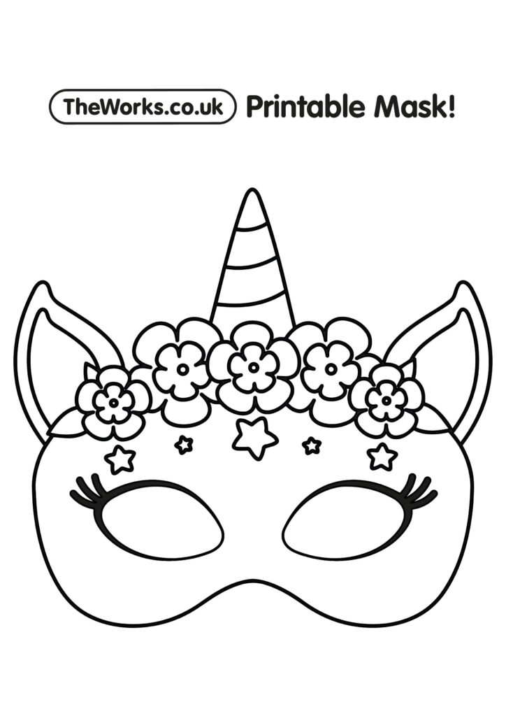 Print At Home Animal Masks | The Works For Free Printable Paper Masks