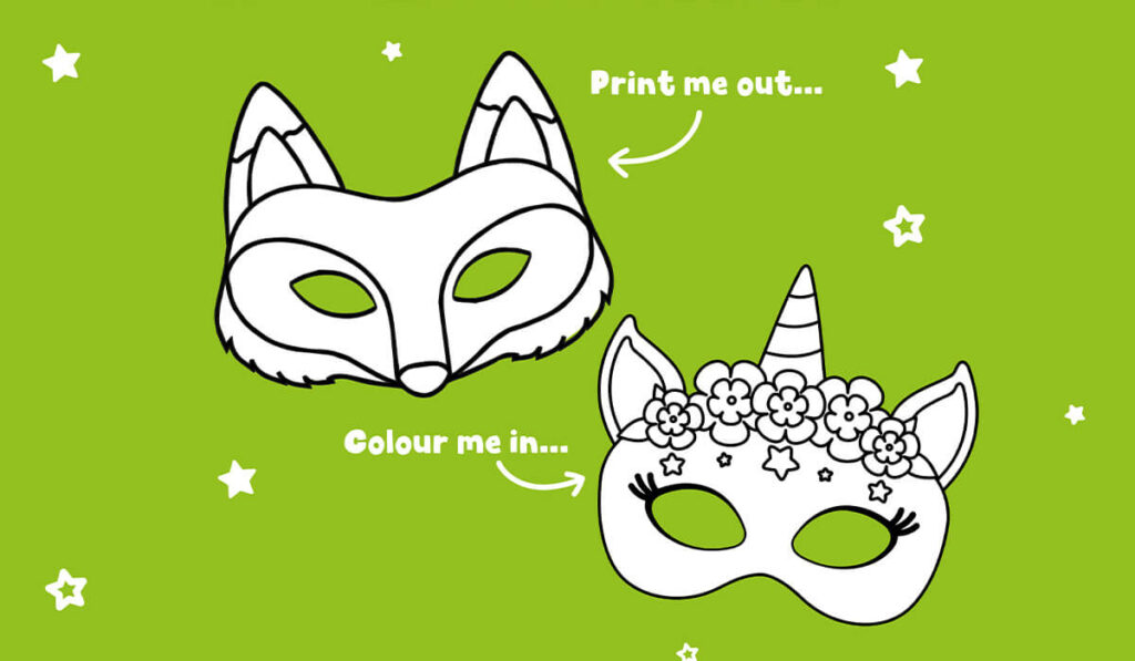 Print At Home Animal Masks | The Works Within Free Printable Paper Masks