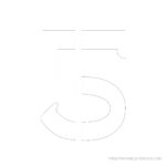 Printable 5 Inch Number Stencils 1 10   Worksheets Library Intended For Free Printable 5 Inch Number Stencils