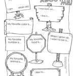 Printable All About Me Poster & All About Me Template Pdf Intended For Free Printable All About Me Poster