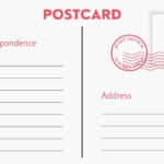 Printable And Customizable Postcard Templates | Canva Regarding Free Blank Printable Postcards