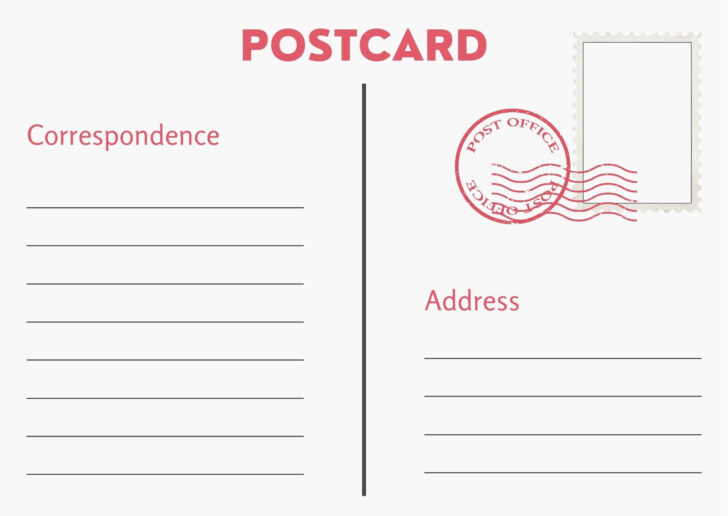 Free Blank Printable Postcards