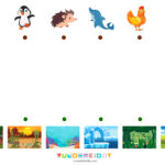 Printable Animal Habitats Matching Worksheet For Children With Free Printable Worksheets Animal Habitats