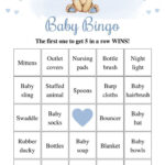 Printable Baby Shower Bingo Cards | Prefilled Baby Bingo Cards Regarding Free Printable Baby Shower Bingo Cards