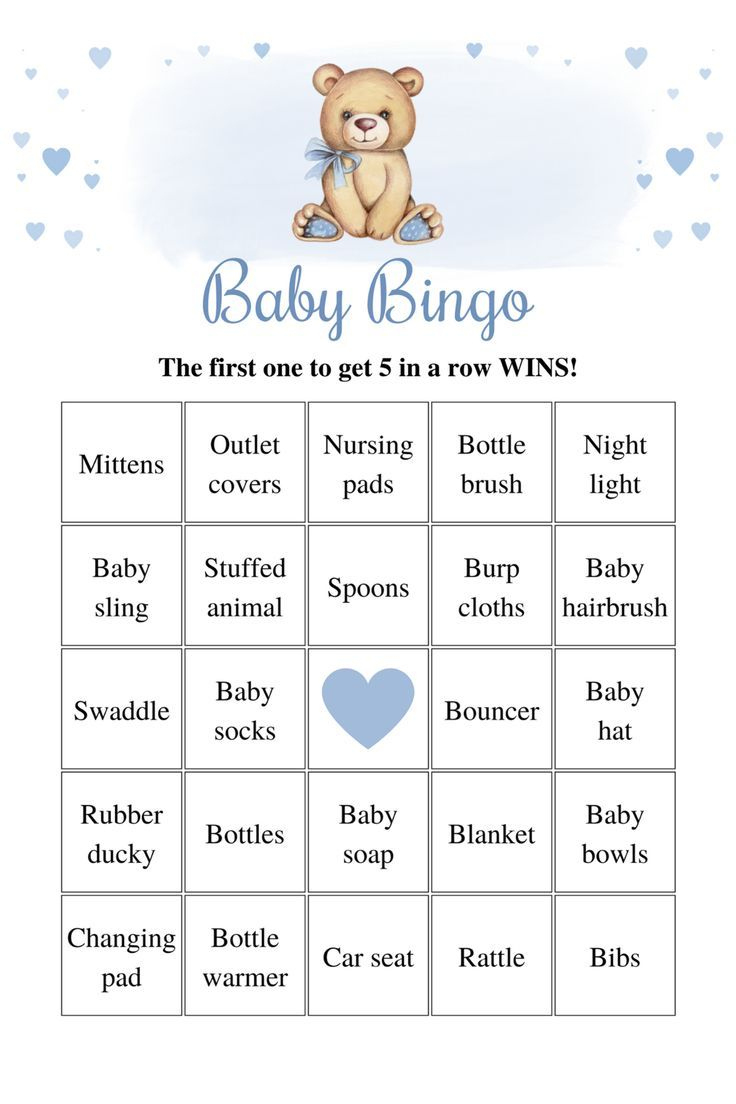 Printable Baby Shower Bingo Cards | Prefilled Baby Bingo Cards regarding Free Printable Baby Shower Bingo Cards