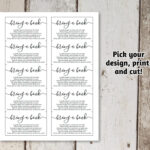 Printable Baby Shower Book Request   Bring A Book Instead Of A Throughout Bring A Book Instead Of A Card Free Printable