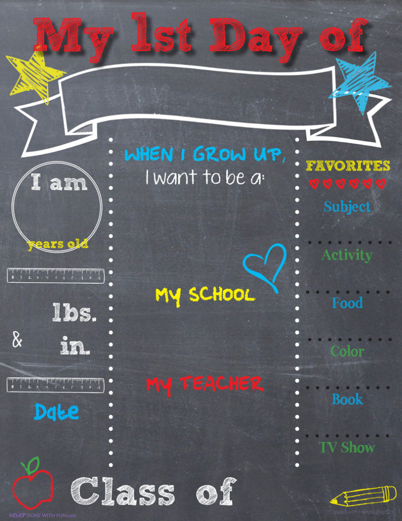 Printable Back To School Chalkboard Sign <h2>Neverdonewithfun For Free Printable Back To School Signs Printable Back To School Chalkboard Sign <h2>Neverdonewithfun For Free Printable Back To School Signs