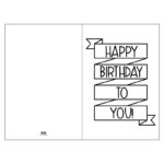 Printable Birthday Cards   110 Free Birthday Cards | Printabulls With Regard To Free Printable Kids Birthday Cards Boys
