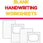 Printable Blank Handwriting Worksheets: Instant Download!   The Inside Blank Handwriting Worksheets Printable Free