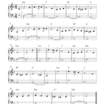 Printable Christmas Sheet Music With Free Printable Christmas Sheet Music For Piano