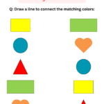 Printable Color Identification   Matching Colors Worksheets For For Color Recognition Worksheets Free Printable