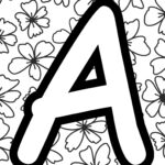Printable Coloured Alphabet Letters   Printable Party Favors For Free Printable Alphabet Letters Coloring Pages
