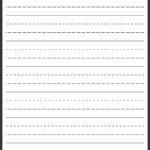 Printable Elementary Writing Paper, Wide Ruled And Primary Lined With Elementary Lined Paper Printable Free