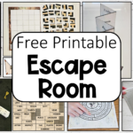 Printable Escape Room Game   Mystery Manor   Hands On Teaching Ideas Throughout Free Printable Escape Room Game