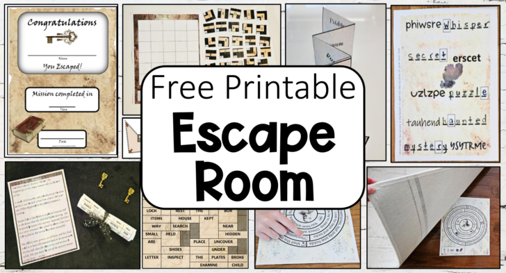 Free Printable Escape Room Game