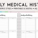 Printable Family Medical History Template   World Of Printables Inside Free Printable Family History Forms Printable Family Medical History Template   World Of Printables Inside Free Printable Family History Forms