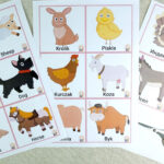 Printable Flashcards For Kids – Farm Animals | Amax Kids Inside Free Printable Farm Animal Pictures