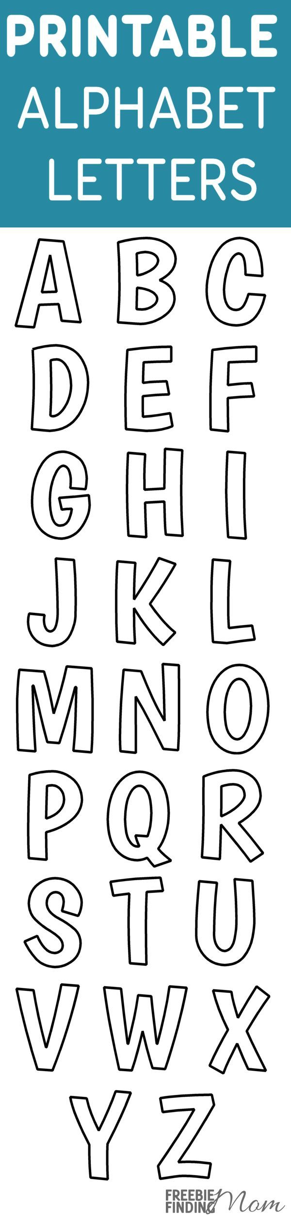 Printable Free Alphabet Templates pertaining to Free Printable Alphabet Stencils Templates