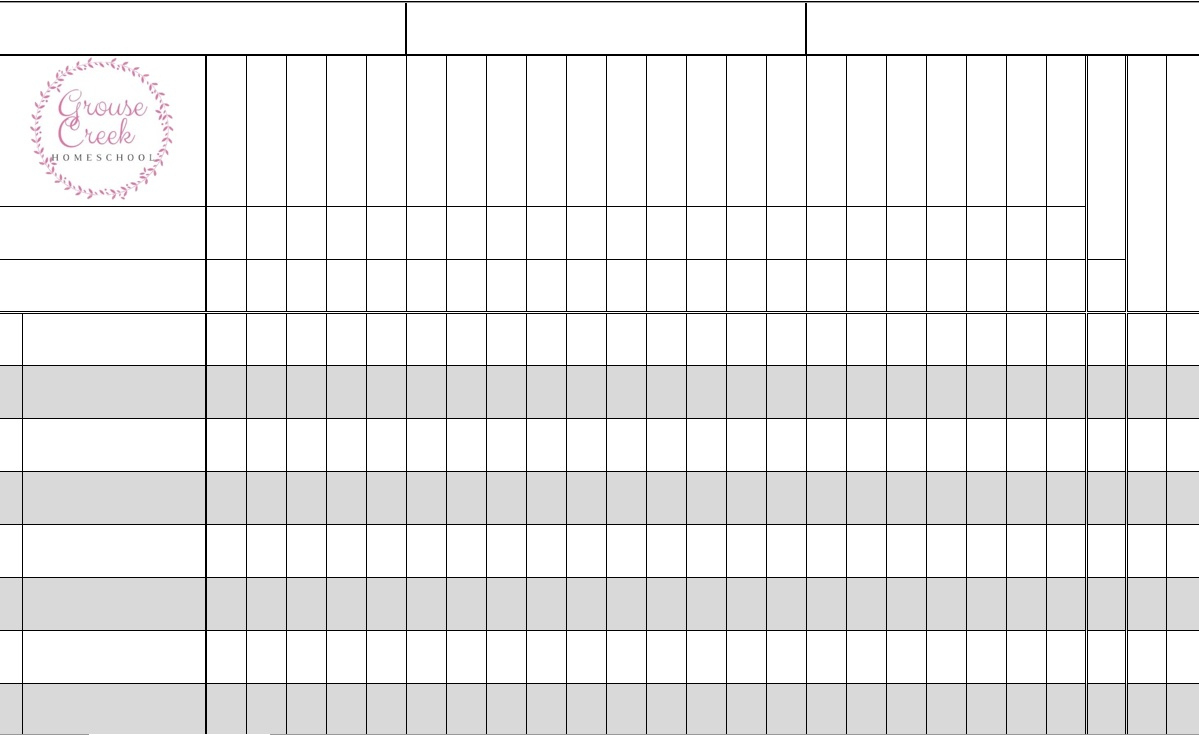 Printable Gradebook » The Spreadsheet Page - Worksheets Library pertaining to Free Printable Grade Sheet