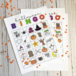 Printable Halloween Bingo In Free Printable Halloween Bingo