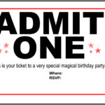 Printable Invitations – Happybirthdaymagic Pertaining To Free Printable Ticket Invitations