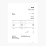 Printable Invoice Template | Free Invoice Format | Excel, Word Throughout Invoice Templates Printable Free Word Doc