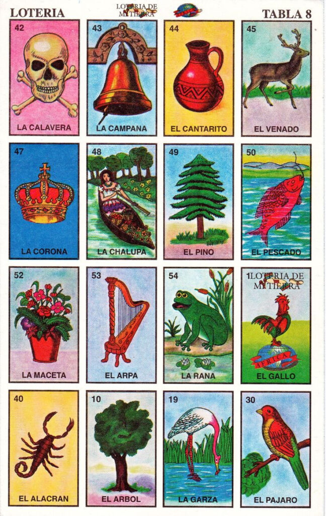 Printable Loteria Cards, The Complete Set Of 10 Tablas, Printable Intended For Free Printable Loteria Cards Printable Loteria Cards, The Complete Set Of 10 Tablas, Printable Intended For Free Printable Loteria Cards