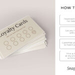 Printable Loyalty Cards Editable Template | Snapybiz With Regard To Free Printable Loyalty Card Template