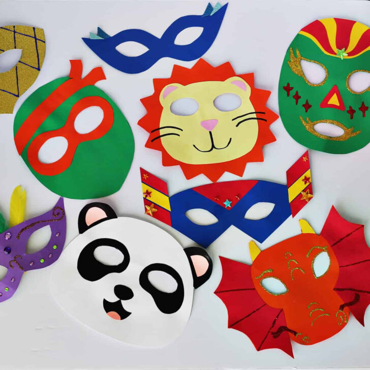 Free Printable Paper Masks