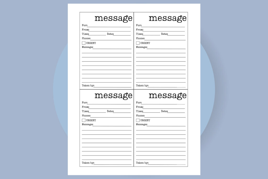 Printable Message Form, Missed Call Pdf, Phone Message Memo Throughout Free Printable Phone Message Template Printable Message Form, Missed Call Pdf, Phone Message Memo Throughout Free Printable Phone Message Template