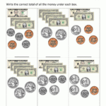 Printable Money Worksheets To $10 Within Free Printable Money Activities