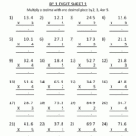 Printable Multiplication Worksheets Inside Free Printable Multiplication Worksheets For 5th Grade