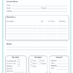 Printable Order Form Template (2 Options) Throughout Free Printable Business Forms