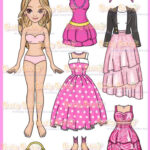 Printable Paper Doll Regarding Free Printable Dress Up Paper Dolls