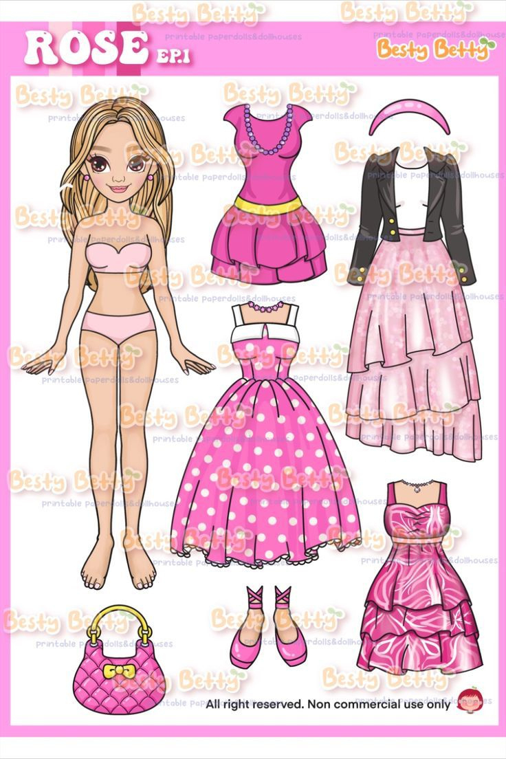 Printable Paper Doll regarding Free Printable Dress Up Paper Dolls