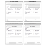 Printable Phone Message Slips   Fill Online, Printable, Fillable With Regard To Free Printable Phone Message Template
