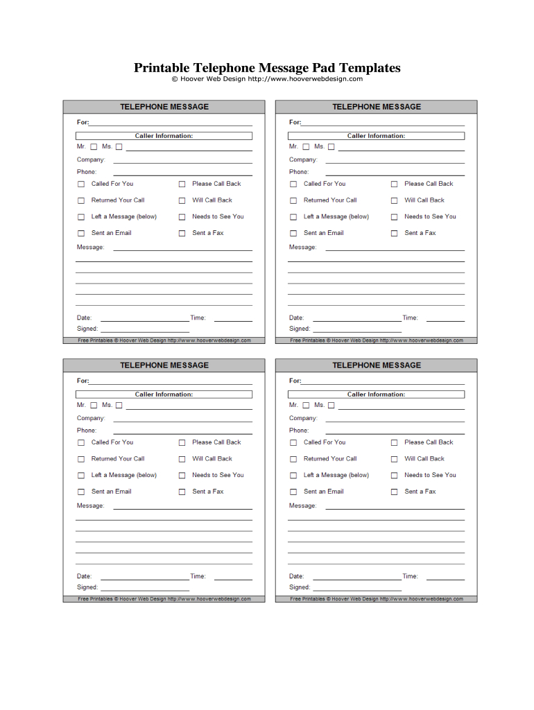 Printable Phone Message Slips Fill Online, Printable, Fillable With Regard To Free Printable Phone Message Template Printable Phone Message Slips Fill Online, Printable, Fillable With Regard To Free Printable Phone Message Template
