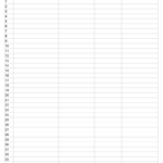 Printable Sign In Worksheets And Forms For Excel, Word And Pdf Within Free Printable Sign In Sheet