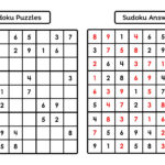 Printable Sudoku Puzzles   Worksheets Library In Free Printable Sudoku With Answers