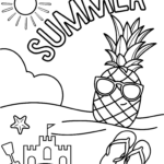Printable Summer Coloring Pages   Crafty Morning Pertaining To Free Printable Summer Pictures